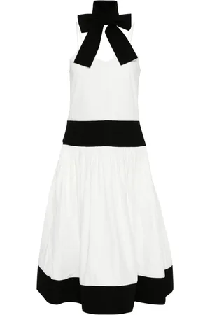KIMHEKIM Vestido midi con motivo de mascada