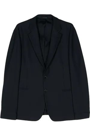 Giorgio Armani Blazer de piqué con botones