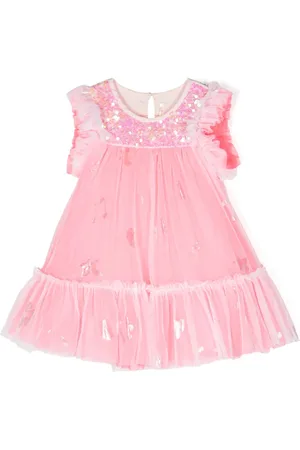Billieblush Vestido de tul con detalles de lentejuelas