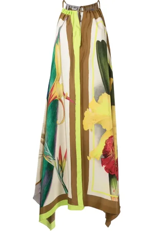 Lenny Niemeyer Vestido de seda Carres