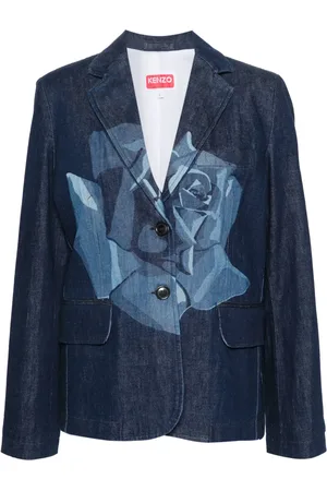 Kenzo Blazer de mezclilla Rose