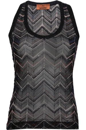 Missoni Camiseta con detalles de lentejuelas