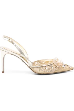 RENE CAOVILLA Sandalias Cinderella con tacón de 80mm