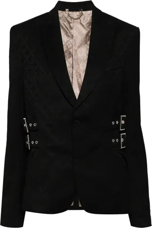Charles Jeffrey Loverboy Blazer estampado con botones