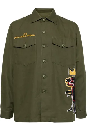 Maharishi Pantalones bordados de x Jean-Michel Basquiat