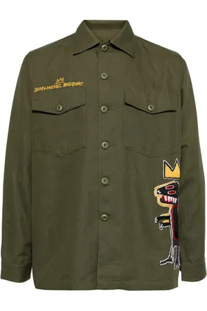 Maharishi Pantalones bordados de x Jean-Michel Basquiat