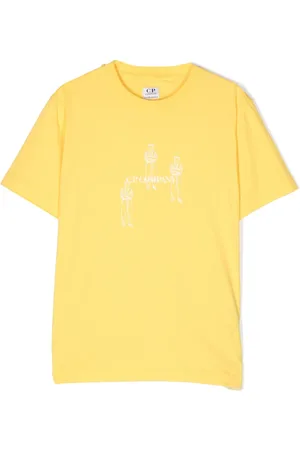 C.P. Company Playera con logo estampado