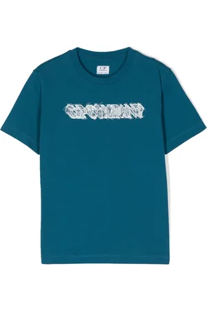 C.P. Company Playera con logo estampado