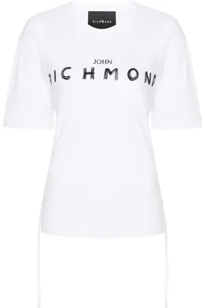 John Richmond Playera con logo bordado