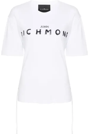 John Richmond Playera con logo bordado