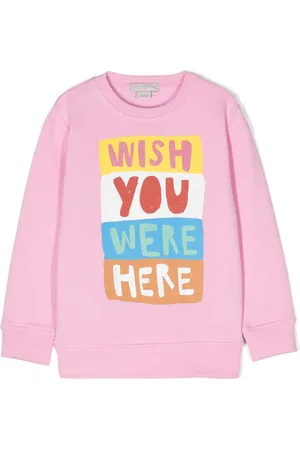 Stella McCartney Sudadera con texto estampado