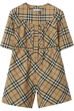 Burberry Jumpsuit con motivo Vintage Check