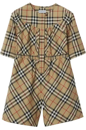 Burberry Jumpsuit con motivo Vintage Check