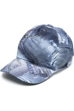 Chiara Ferragni Gorra con estampado de mezclilla