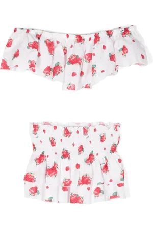 MONNALISA Conjunto de falda con frutas estampadas