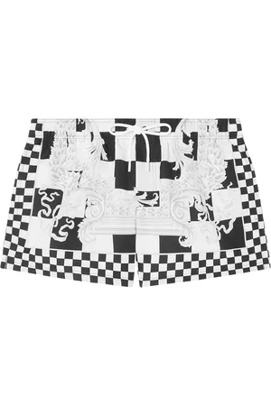 VERSACE Shorts de playa con motivo Barocco