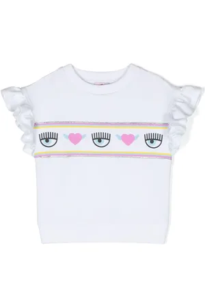 Chiara Ferragni Playera con motivo Eyelike