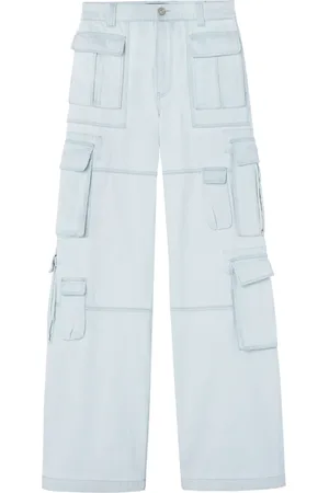 VERSACE Jeans cargo con diseño ancho