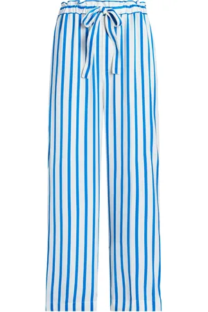 Ralph Lauren Pantalones rectos con rayas estampadas