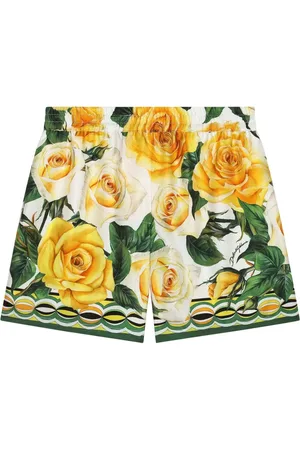 Dolce & Gabbana Shorts con rosas estampadas