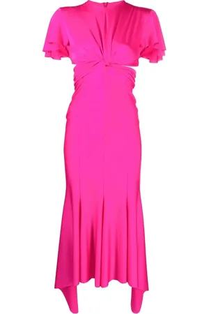 Serafini Vestido midi con aberturas