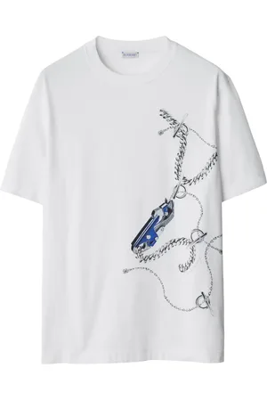 Burberry Playera con estampado gráfico