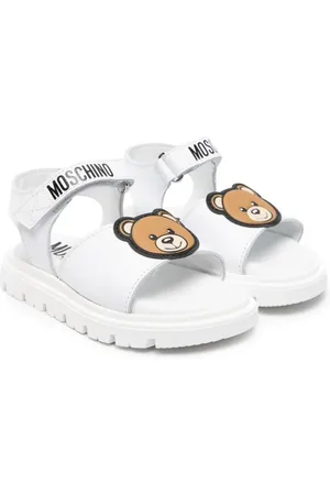 Moschino Sandalias con apliques Teddy Bear