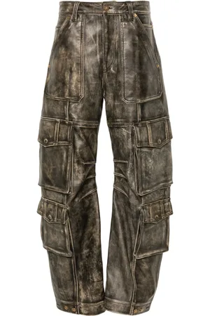 Golden Goose Pantalones cargo con diseño ancho
