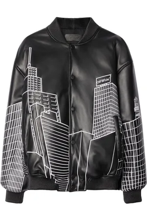 OFF-WHITE Chamarra bomber Skyline