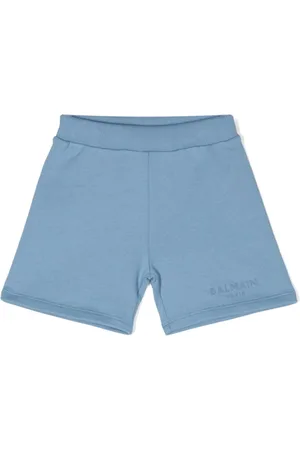 Balmain Shorts deportivos con logo estampado