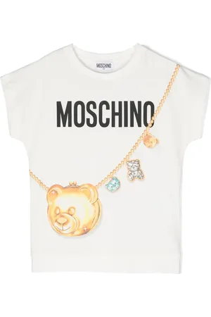 Moschino Playera con logo estampado