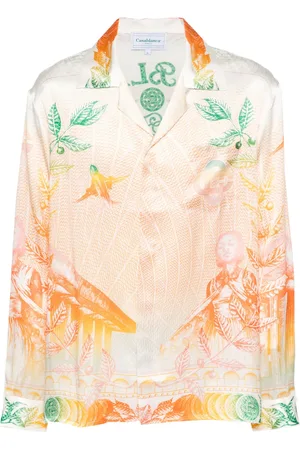 Casablanca Camisa de seda La Monnaie