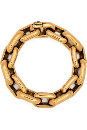 Alexander McQueen Pulsera de cadena Peak
