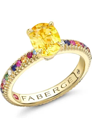 Faberge Anillo Color Of Love en oro de 18kt con gema