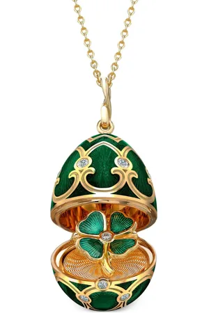 Faberge Collar Heritage en oro de 18kt con diamante