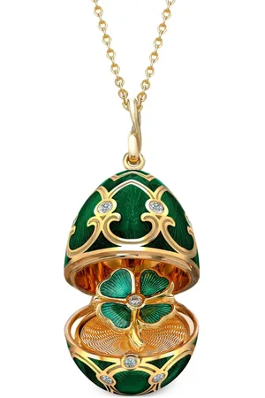 Faberge Collar Heritage en oro de 18kt con diamante