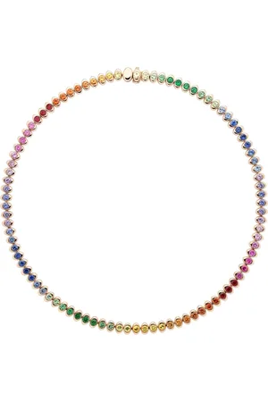 Faberge Collar Colors of Love Cosmic Curve Rainbow en oro rosa de 18kt