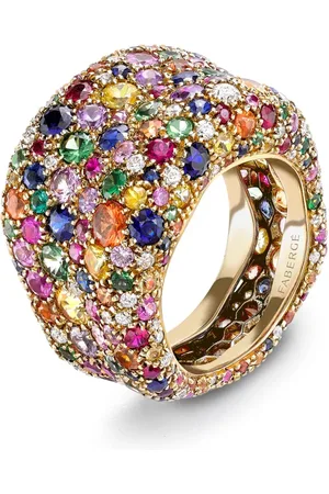 Faberge Anillo Emotion Grande en oro amarillo de 18kt
