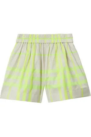Burberry Shorts con cuadros estampados