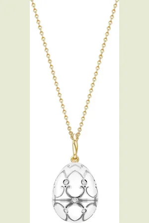 Faberge Collar Heritage Seal Pup Surprise en oro amarillo y de 18kt con diamante