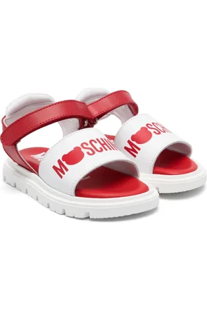 Moschino Sandalias con logo estampado