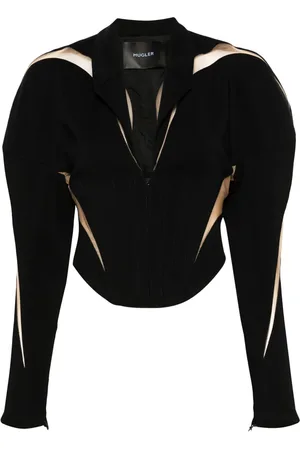 MUGLER Chamarra Spiral Illusion