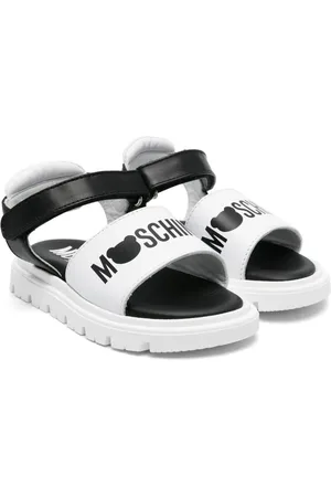 Moschino Sandalias con logo estampado