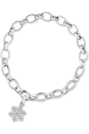 Faberge Dije Heritage Snowflake en oro blanco de 18kt con diamantes