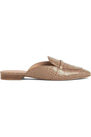 MALONE SOULIERS Mules Berto con efecto de piel de cocodrilo