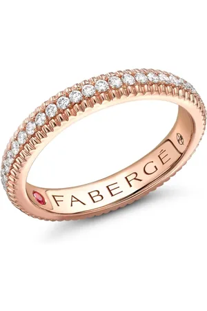 Faberge Anillo Colors of Love en oro rosa de 18kt con diamantes