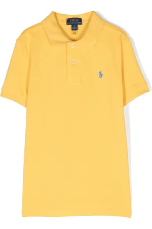 Ralph Lauren Playera tipo polo con logo bordado