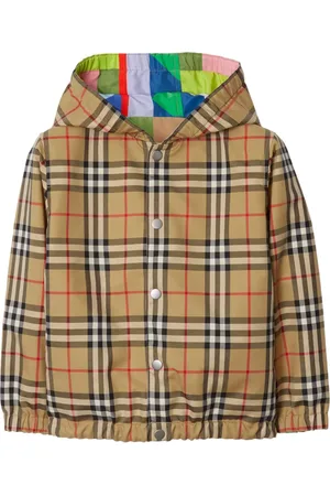 Burberry Chamarra bomber con motivo Vintage Check
