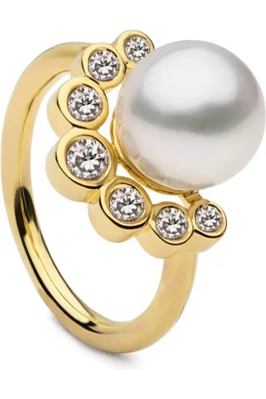 Autore Anillo Brea con detalle de perla