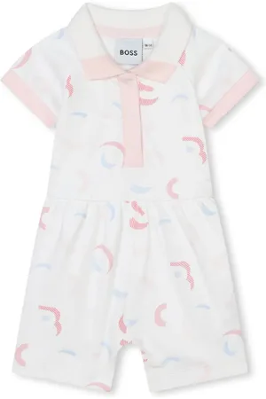 HUGO BOSS Romper con estampado gráfico